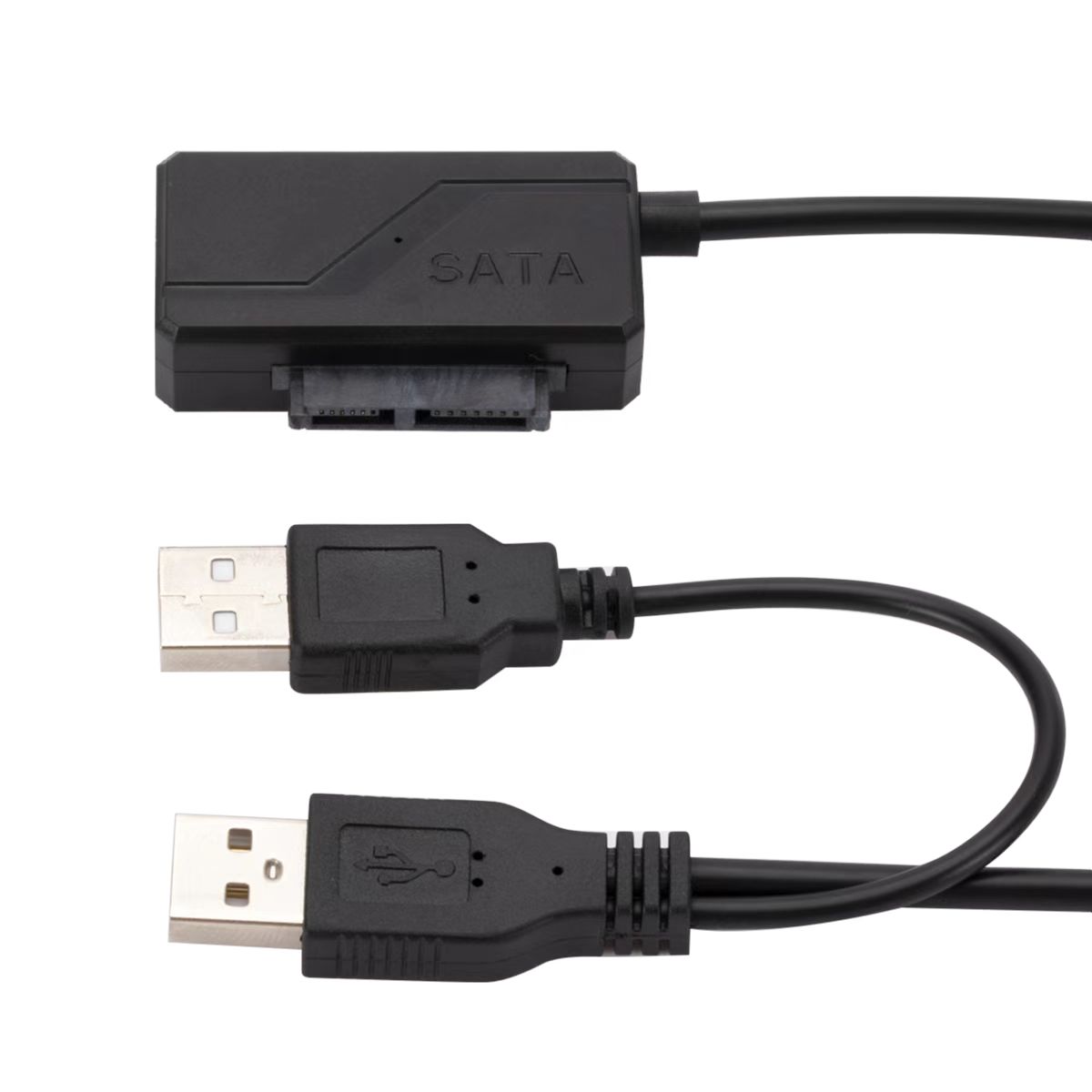 外置筆記本光驅USB讀取線usb2.0轉SATA連接線7+6光驅線sata易驅線